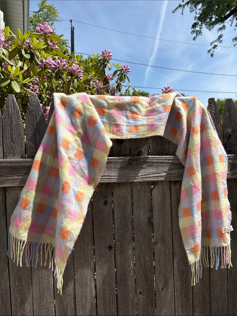 English cashmere scarf!